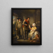 El poder de la justicia - George Morland — cuadro enmarcado en la pared