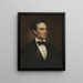 Abraham Lincoln - George Peter Alexander Healy — cuadro enmarcado en la pared