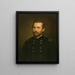 Albert James Myer - George Peter Alexander Healy — cuadro enmarcado en la pared