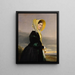 Euphemia White Van Rensselaer - George Peter Alexander Healy — framed artwork on a wall