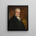 James Buchanan - George Peter Alexander Healy — framed artwork on a wall