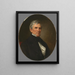 John Jordan Crittenden - George Peter Alexander Healy — cuadro enmarcado en la pared