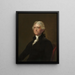Thomas Jefferson - George Peter Alexander Healy — framed artwork on a wall