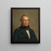 Zachary Taylor - George Peter Alexander Healy — cuadro enmarcado en la pared