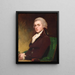 Coronel Clitherow - George Romney — cuadro enmarcado en la pared