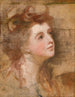 Retrato de una dama - George Romney — vista de la obra