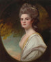 Retrato de Mlle Williams - George Romney — vista de la obra