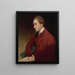 Retrato de Sir Thomas Frankland, 6o barón - George Romney — cuadro enmarcado en la pared