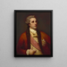 Sir William Hamilton - George Romney — cuadro enmarcado en la pared