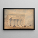 El Teatro Haymarket - George Sidney Shepherd — cuadro enmarcado en la pared