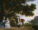 Capitán Samuel Sharpe Pocklington con su esposa Pleasance y quizás su hermana Frances - George Stubbs — vista de la obra