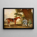 Eclipse - George Stubbs — framed artwork on a wall