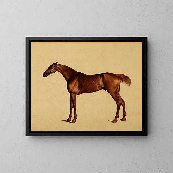 Pangloss - George Stubbs — cuadro enmarcado en la pared