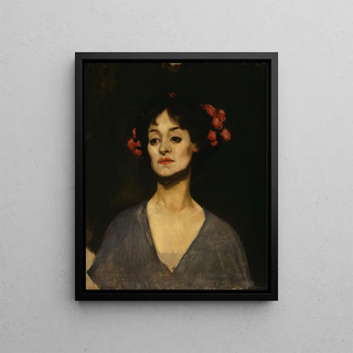 George Washington Lambert - Portrait Of A Lady The Dancer.webp