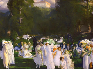 Un jour de juin - George Wesley Bellows — vista de la obra