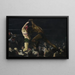 Los dos miembros de este club - George Wesley Bellows — cuadro enmarcado en la pared