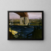 Pont de Blackwell's Island - George Wesley Bellows — framed artwork on a wall