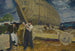 Shipbuilders Painting - George Wesley Bellows — artwork view