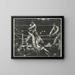 Dempsey et Firpo - George Wesley Bellows — framed artwork on a wall