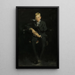 Frankie el niño del órgano - George Wesley Bellows — cuadro enmarcado en la pared
