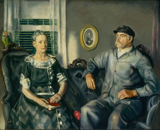 Señor y Señora Phillip Wase - George Wesley Bellows — vista de la obra