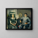 Señor y Señora Phillip Wase - George Wesley Bellows — cuadro enmarcado en la pared
