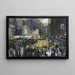 Nueva York - George Wesley Bellows — cuadro enmarcado en la pared