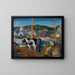 Quai des bœufs à Matinicus - George Wesley Bellows — framed artwork on a wall