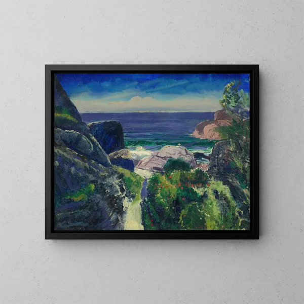 Point du Paradis - George Wesley Bellows — cuadro enmarcado en la pared