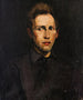 Retrato de un joven - George Wesley Bellows — vista de la obra