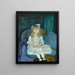 Retrato de Anne - George Wesley Bellows — cuadro enmarcado en la pared