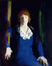 Retrato de Florence Pierce - George Wesley Bellows — vista de la obra