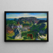 Ferme de Rock Ridge - George Wesley Bellows — cuadro enmarcado en la pared