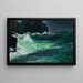 Mar en tormenta - George Wesley Bellows — cuadro enmarcado en la pared