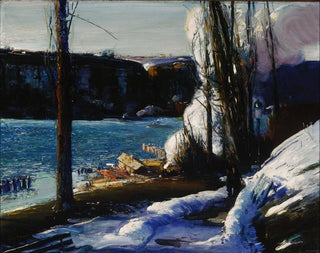 Las Palizadas - George Wesley Bellows — vista de la obra