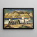 La Carreta de arena - George Wesley Bellows — cuadro enmarcado en la pared