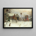 Departure - George Wright — framed artwork on a wall