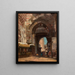 Bab Zuweyleh Cairo Egypt - George Yewell — framed artwork on a wall