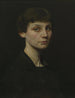 Retrato de la Sra. Brush - George de Forest Brush — vista de la obra