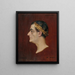 retrato de Édouard de Max 1869-1924 - Georges Alexandre Lucien Boisselier — cuadro enmarcado en la pared