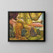 Belleza extendida - Georges Antoine Rochegrosse — cuadro enmarcado en la pared