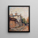 La casa de Balzac, calle Berton, Passy - Georges Aufray — cuadro enmarcado en la pared