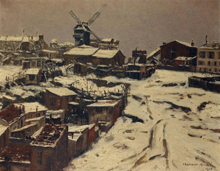 Georges ChenardHuch - Montmartre effet de neige.webp