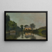 El Molino - Georges Claude — cuadro enmarcado en la pared