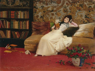 La Lectura - Georges Croegaert — vista de la obra