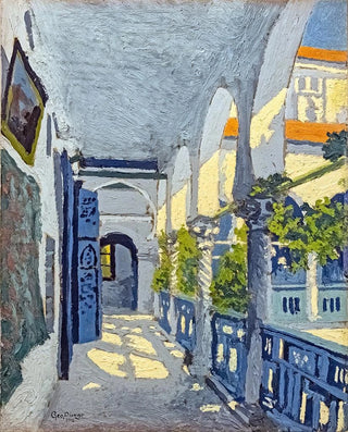 Georges Gaudion - Gallery of a Moroccan riad.webp