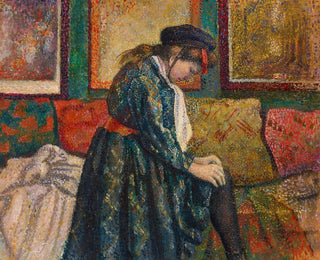 La Jarretière - Georges Lemmen — vista de la obra