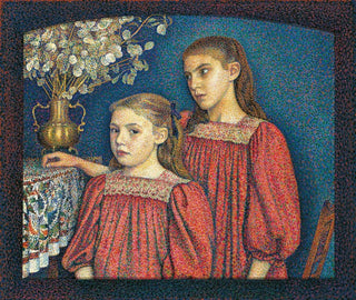 Les Deux Sœurs ou Les Sœurs Serruys - Georges Lemmen — artwork view
