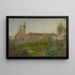 El convento de los Carmelitas de Vaugirard 15o distrito - Georges Rouard — cuadro enmarcado en la pared