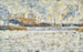 Winter in the Suburbs - Georges Seurat — artwork view